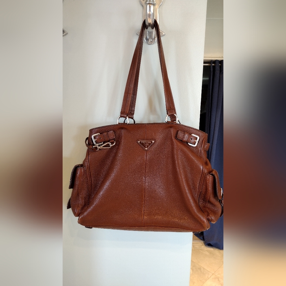 Pending Sale - Prada Brown Leather Women's Bag